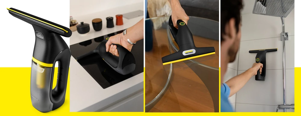 Langų valytuvas Karcher WV 2 Universal Extra+ Juodas (1.633-721.0)