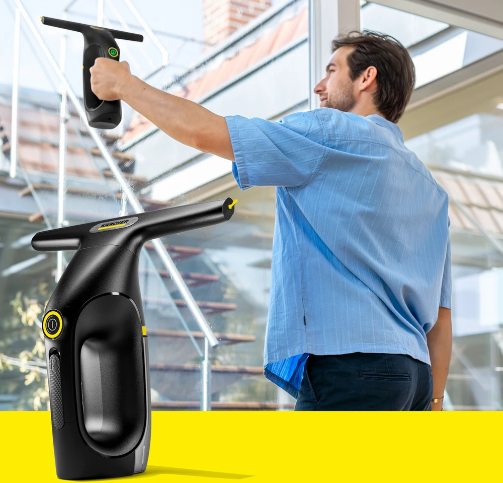 Langų valytuvas Karcher WV 2 Universal Extra+ Juodas (1.633-721.0)