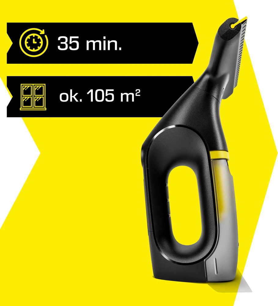Langų valytuvas Karcher WV 2 Universal Extra+ Juodas (1.633-721.0)