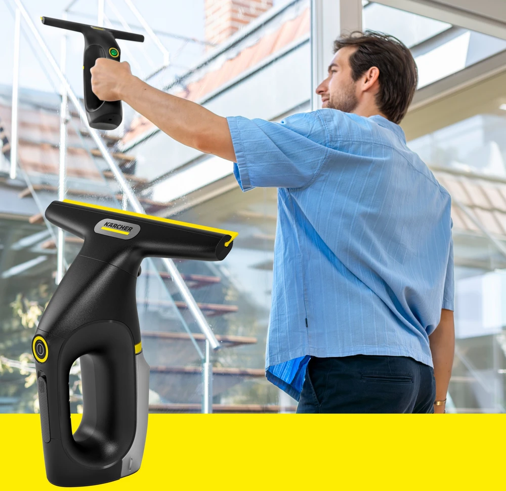 Langų valiklis Karcher WV 3 Comfort Precision Juodas (1.633-693.0)