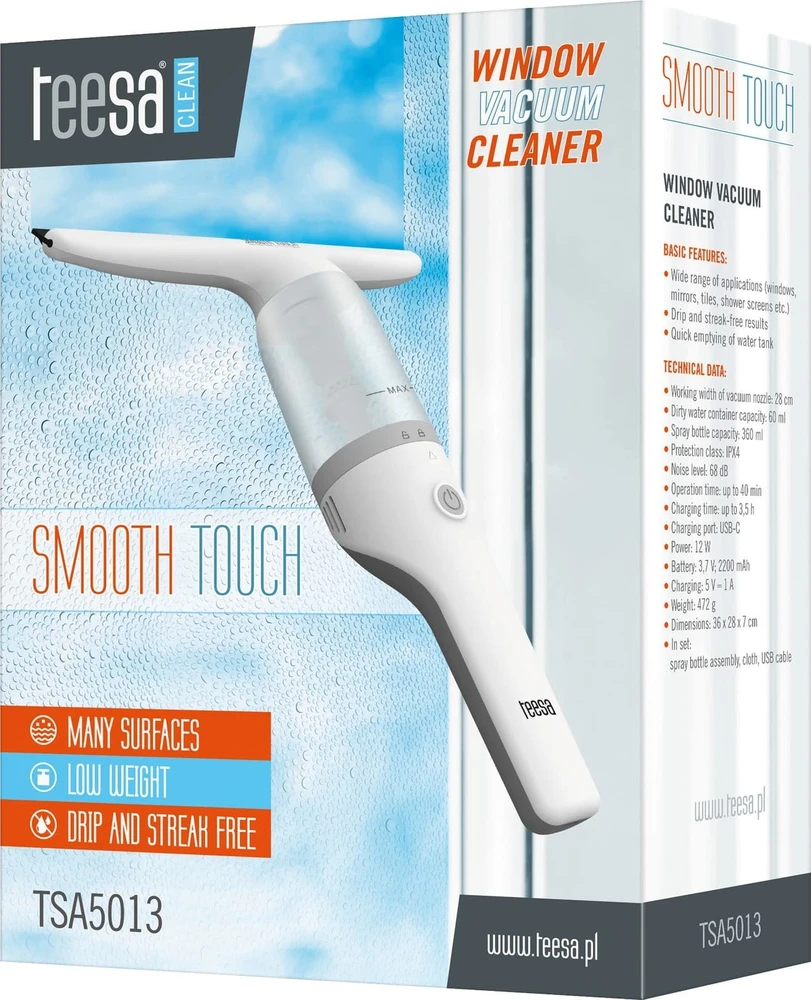 TEESA SMOOTH TOUCH langų valiklis