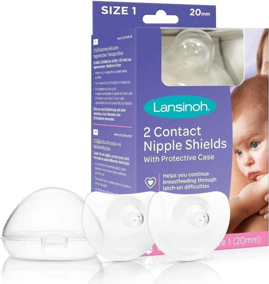 "Lansinoh"pagalbiniai maitinimo speneliai 20 mm 2vnt