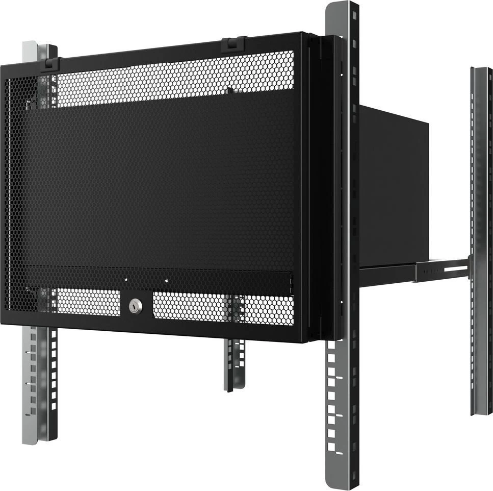 Lanview 8U 19'' stovo tvirtinimas, apsauginis