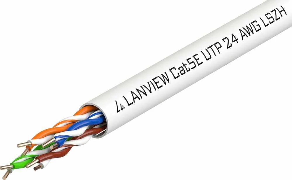 Lanview Cat5e U-UTP tinklo kabelis
