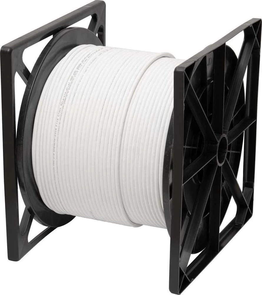 Lanview Cat6a U-FTP 4x2xAWG23 LSZH baltas 305m, DCA