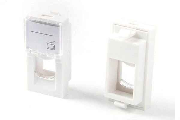 Lanview EURO OUTLET 45x22,5 - 1-PORT