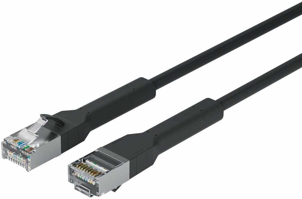 Lanview Tinklo kabelis CAT6A U/FTP Plonas ir lankstus, be halogenų