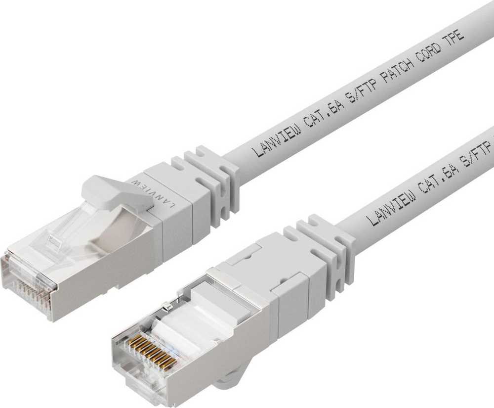 Lanview Lanview LV-SFTP6A015W tinklo kabelis, baltas, 1,5 m, S/FTP (S-STP)