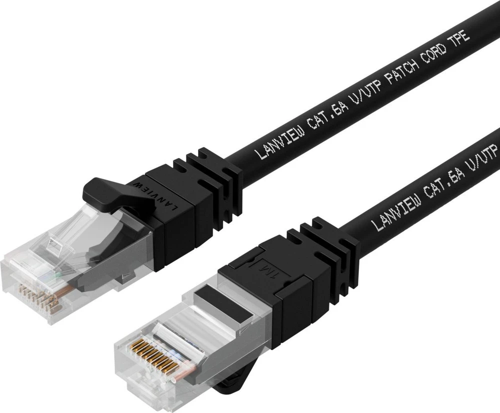 Lanview Lanview LV-UTP6A20B tinklo kabelis Juodas 20 m S/FTP (S-STP)