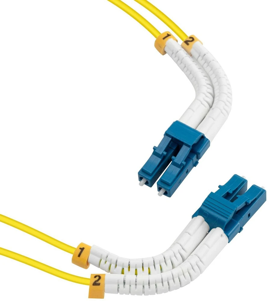 Lanview Lanview LVO2314005-FLEX kabelis InfiniBand / šviesolaidinis 0,5 m LC LC/LC Geltonas
