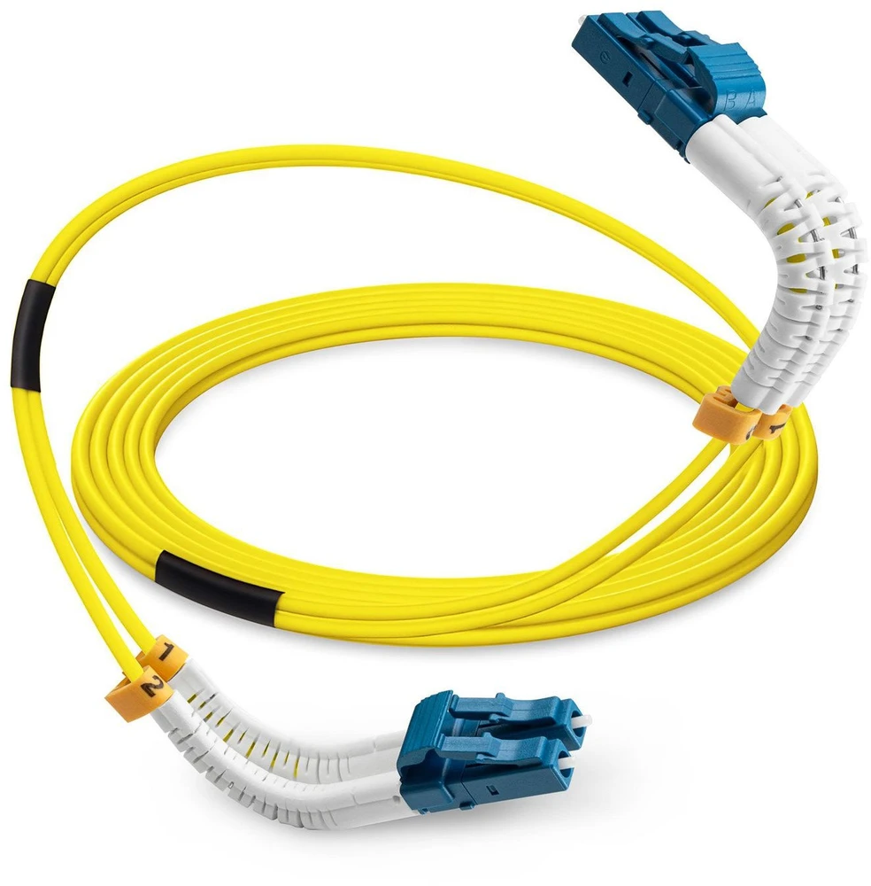 Lanview Lanview LVO2314005-FLEX kabelis InfiniBand / šviesolaidinis 0,5 m LC LC/LC Geltonas