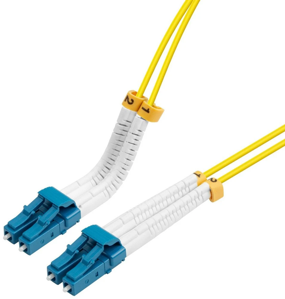 Lanview Lanview LVO2314005-FLEX kabelis InfiniBand / šviesolaidinis 0,5 m LC LC/LC Geltonas