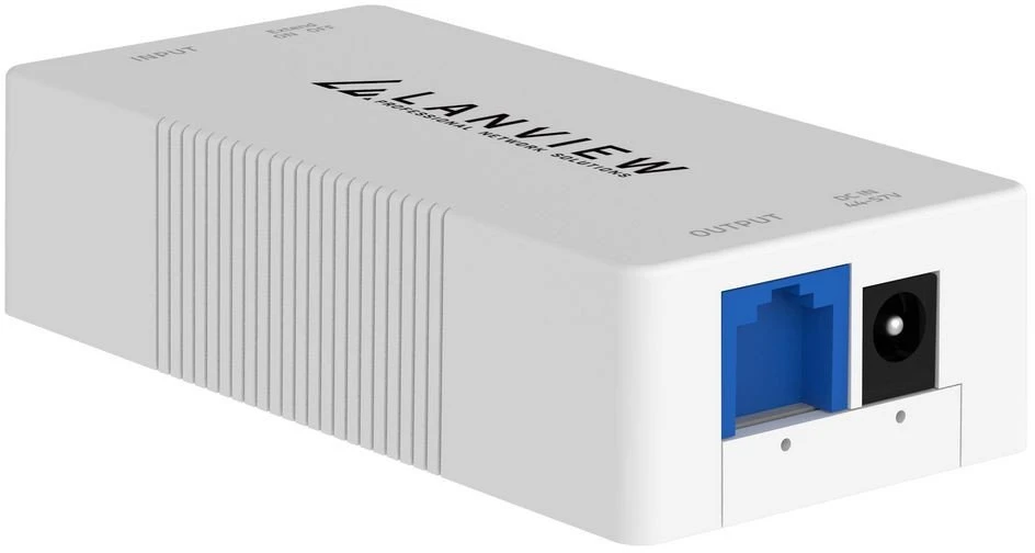 Maršrutizatorius Lanview 100 Mb POE ilgintuvas su 30 vatų galia iki 800 m