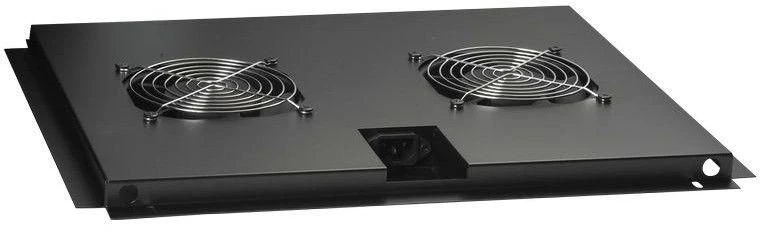 Lanview Lanview LVR252352, Fan tray, Built-in fan, 295 m³/h, Steel, Juodas, 1 pc(s)