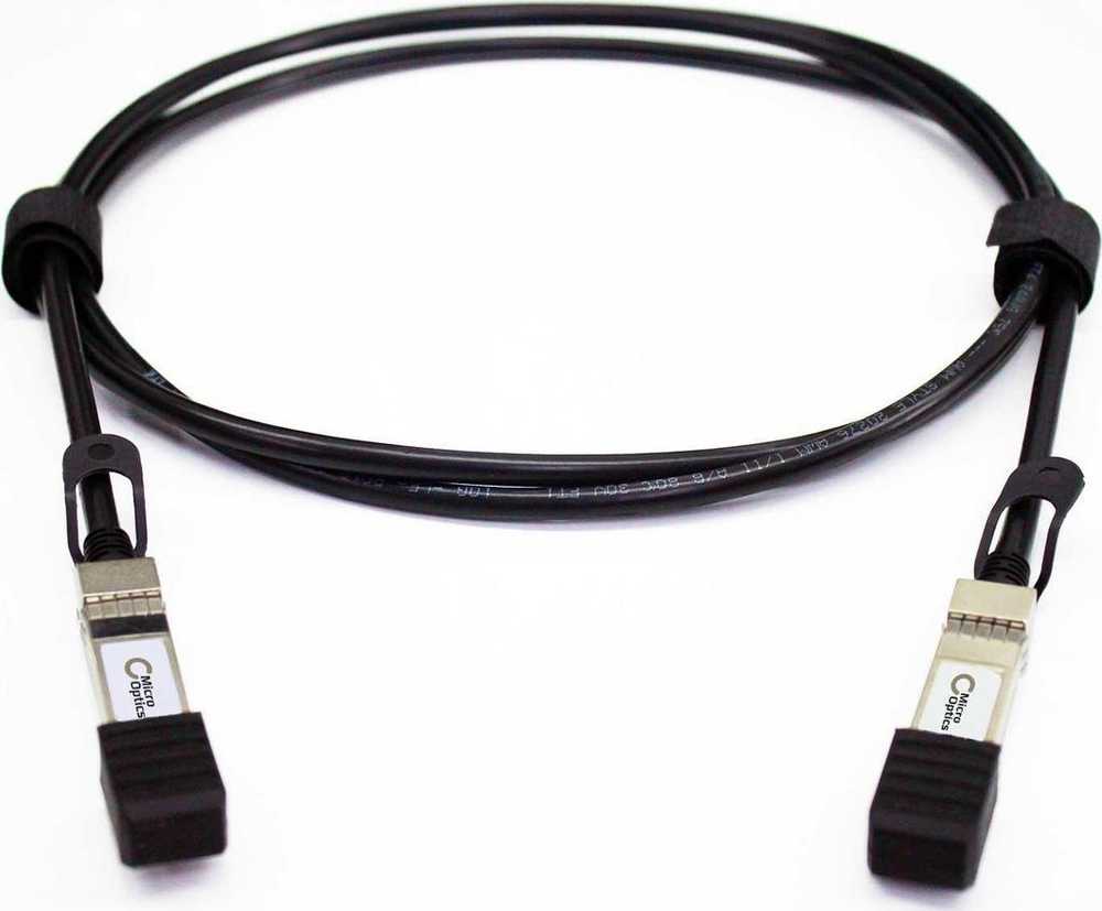 Lanview Lanview MO-UDC-5 InfiniBand / šviesolaidinis kabelis 5 m SFP+ Juodas