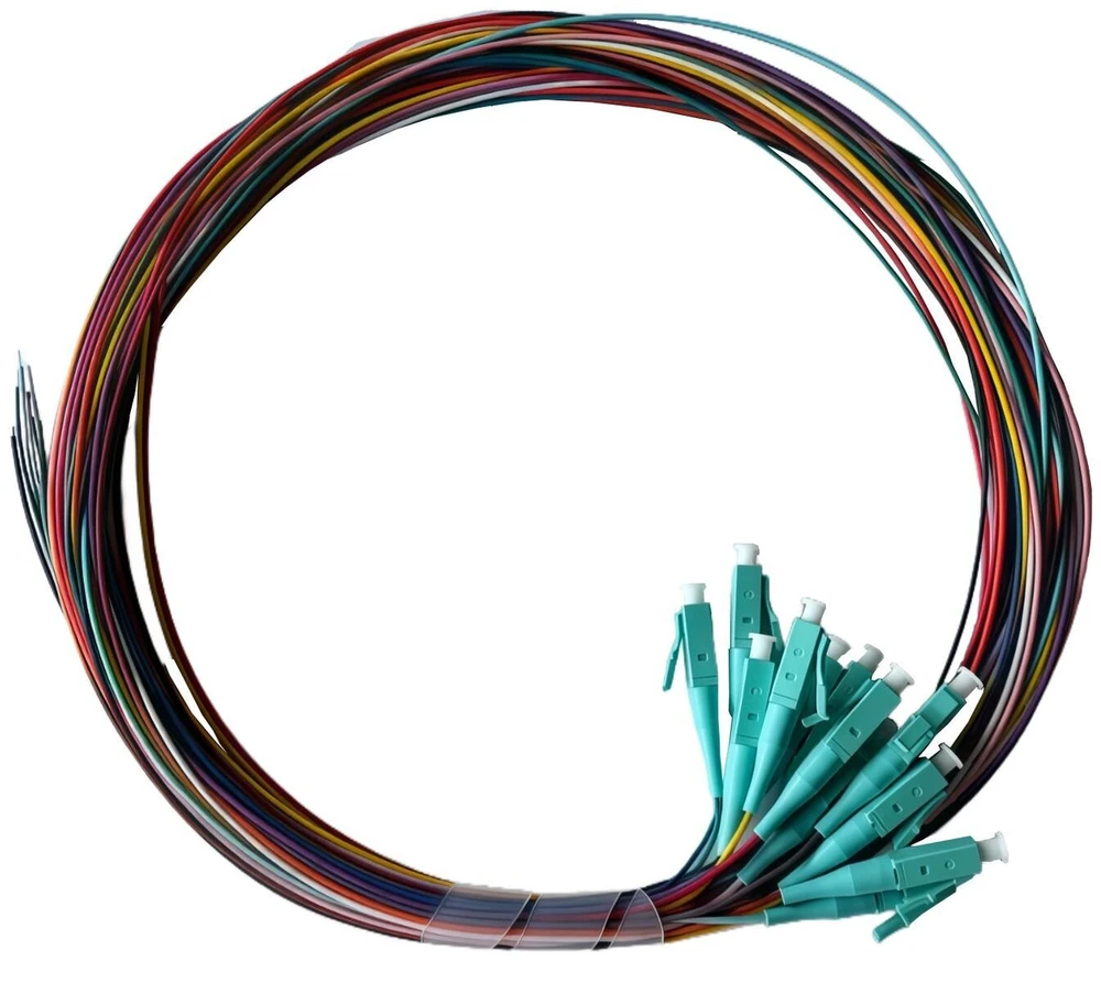 Lanview Pigtail LC/UPC 50/125 OM3 2 m (LVO-PIG-LCUPC-12CORE-OM3-2M)