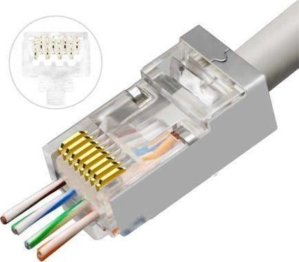 Lanview RJ45 STP kištukas Cat6 skirtas