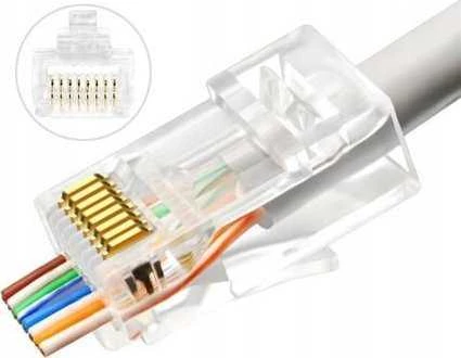 Lanview RJ45 UTP kištukas Cat6 skirtas