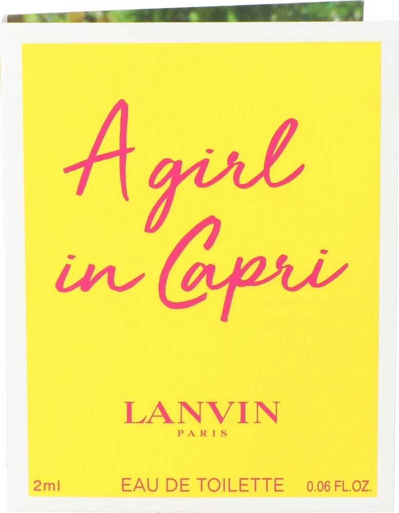Lanvin Lanvin, A Girl In Capri, tualetinis vanduo, moterims, 2 ml * buteliukas moterims