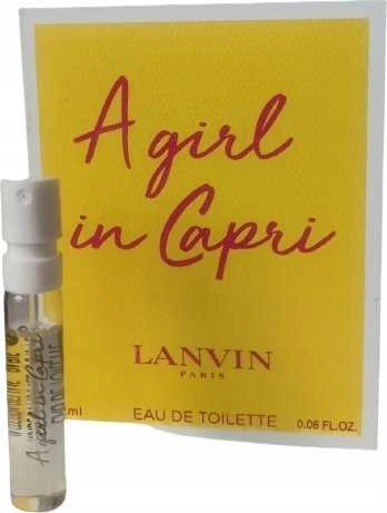 Lanvin Lanvin, A Girl In Capri, tualetinis vanduo, moterims, 2 ml * buteliukas moterims