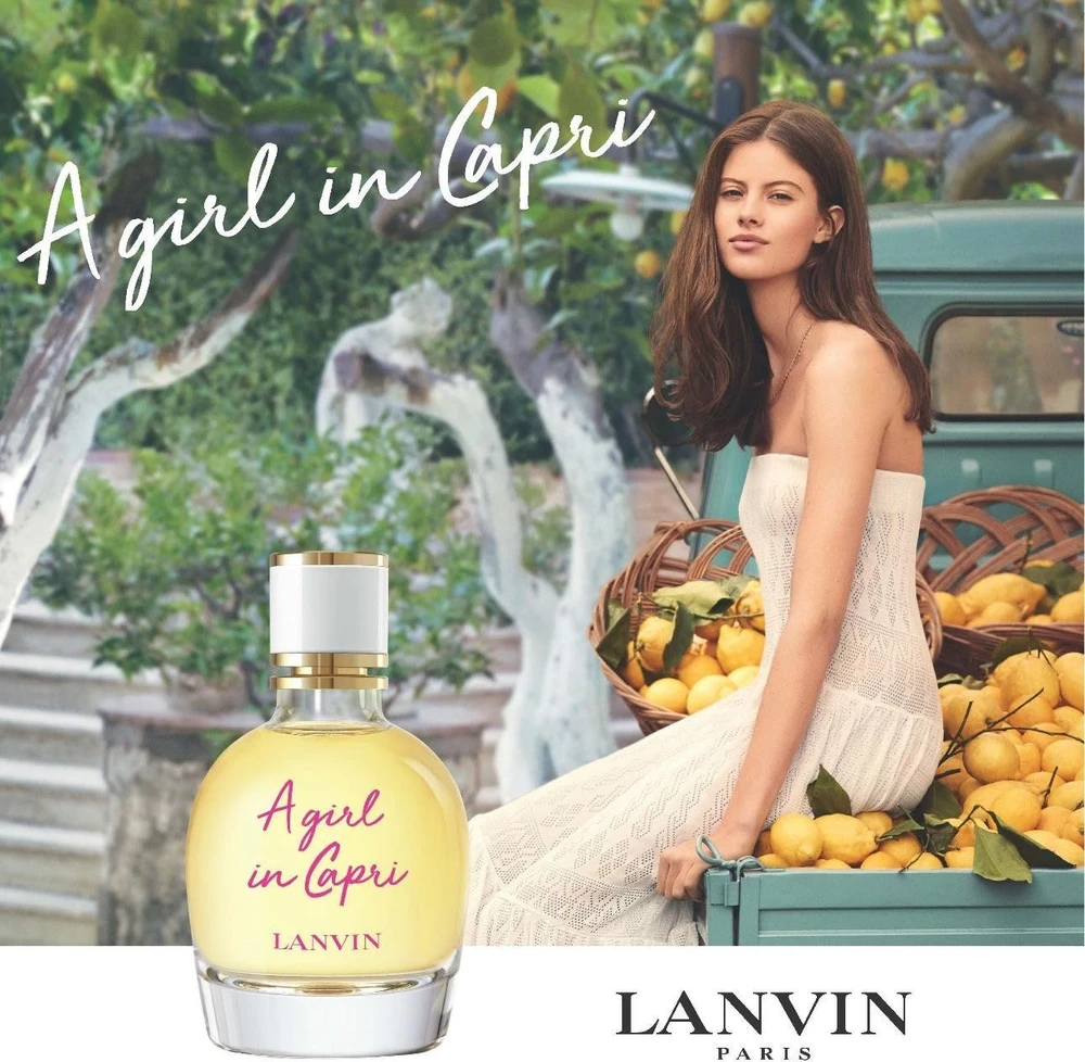 Tualetinis vanduo Lanvin A Girl In Capri EDT, 90ml