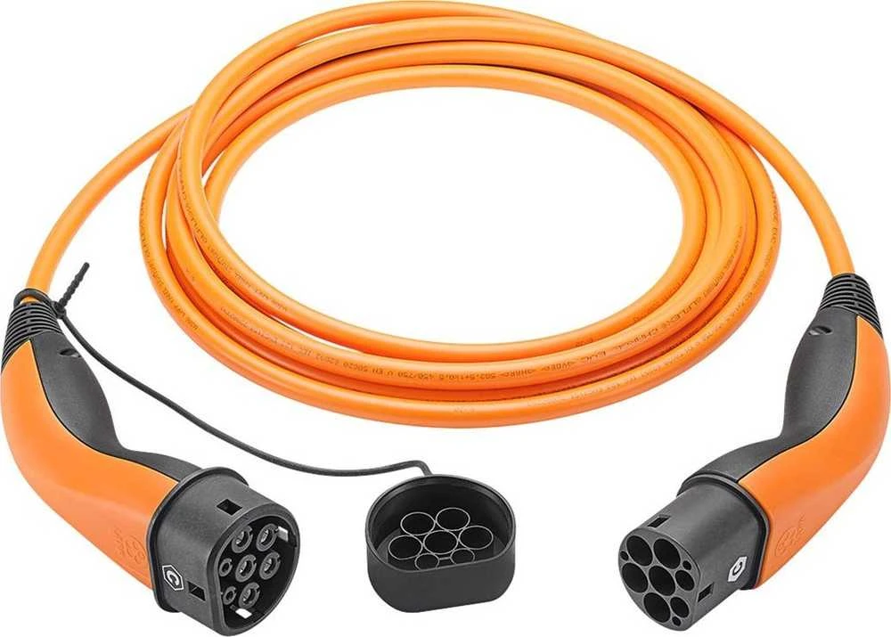 Kabelis EV PHEV Type 2 LAPP 11kW 20A oranžinė 7m