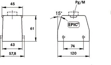 Lapp Kabelis M25 IP65 EPIC H-B 24 TG (19121000)