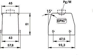 Lapp Kabel M25 IP68 EPIC H-B 16 TG (19080000)
