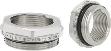 LAPP žalvarinė redukcija M25/M20 kabelių riebokšliams SKINDICHT MR-M ATEX 25 x 1,5/20 x 1,5 (52104572)