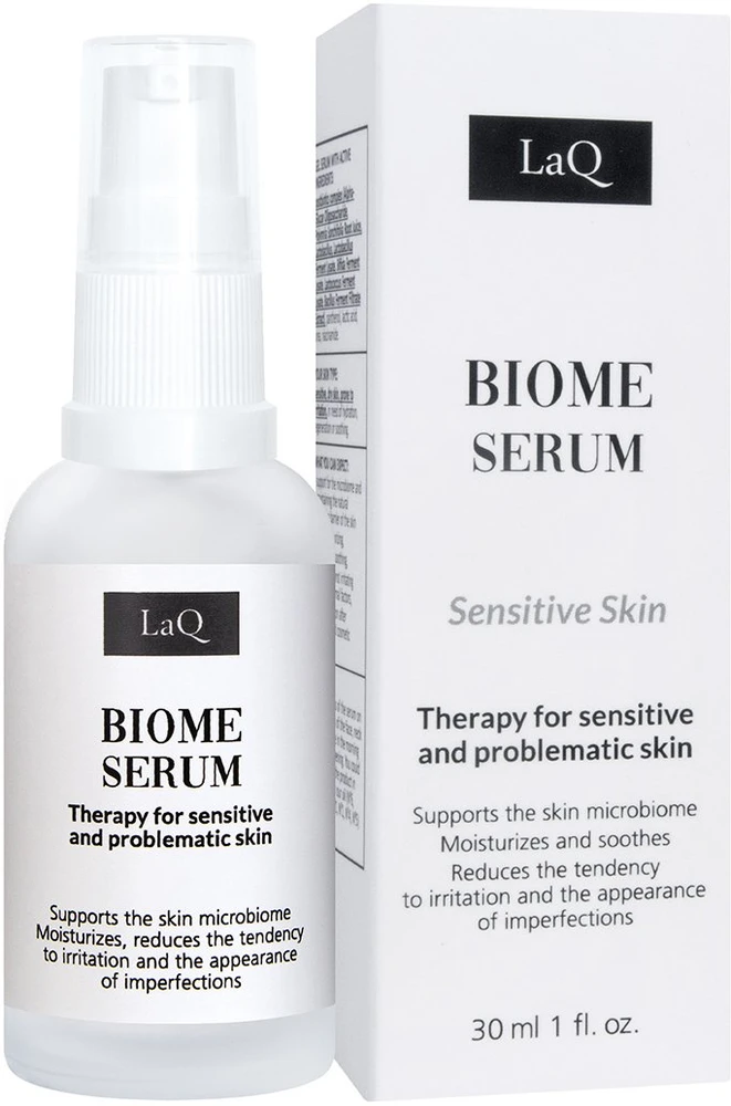 Latech LaQ raminamasis veido serumas jautriai ir probleminei odai Biome Serum, 30 ml