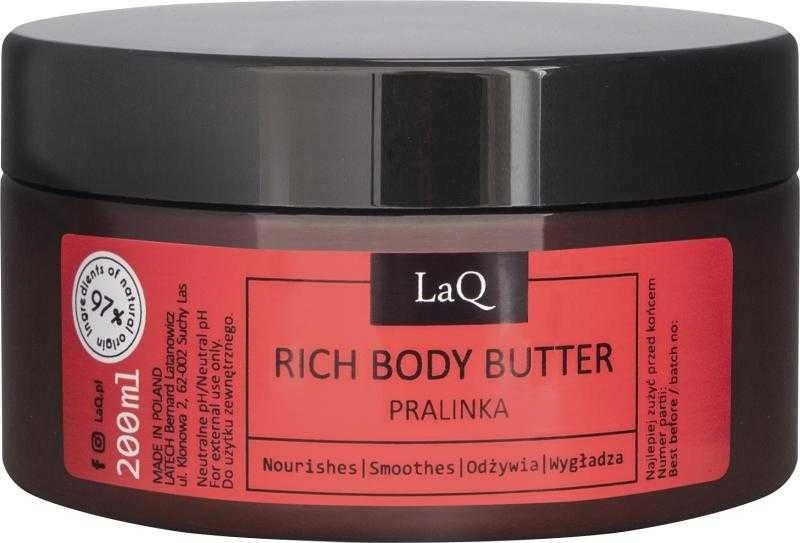 LaQ Pralineka turtingas kūno kremas 200ml