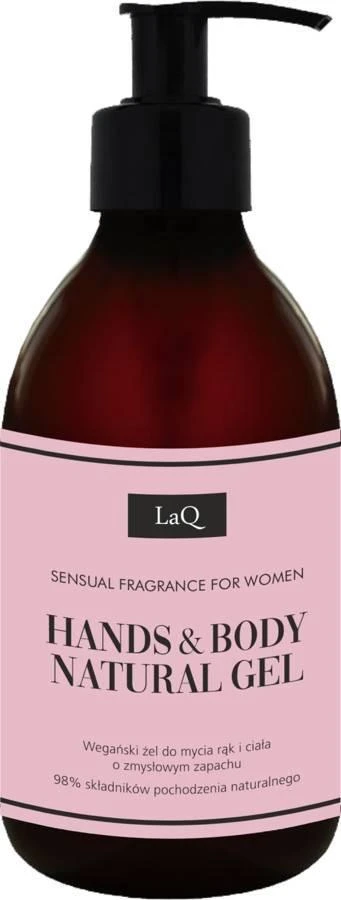 LaQ Hands & Body Hydrating dušo želė visų tipų odai, 500 ml