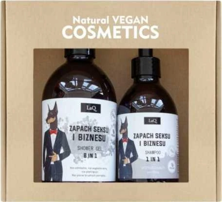 LaQ Cosmetics rinkiniai vyrams