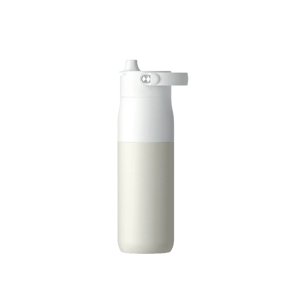 Carruzzo LARQ Gertuvė PureVis™ 2, granito baltos spalvos, 680 ml