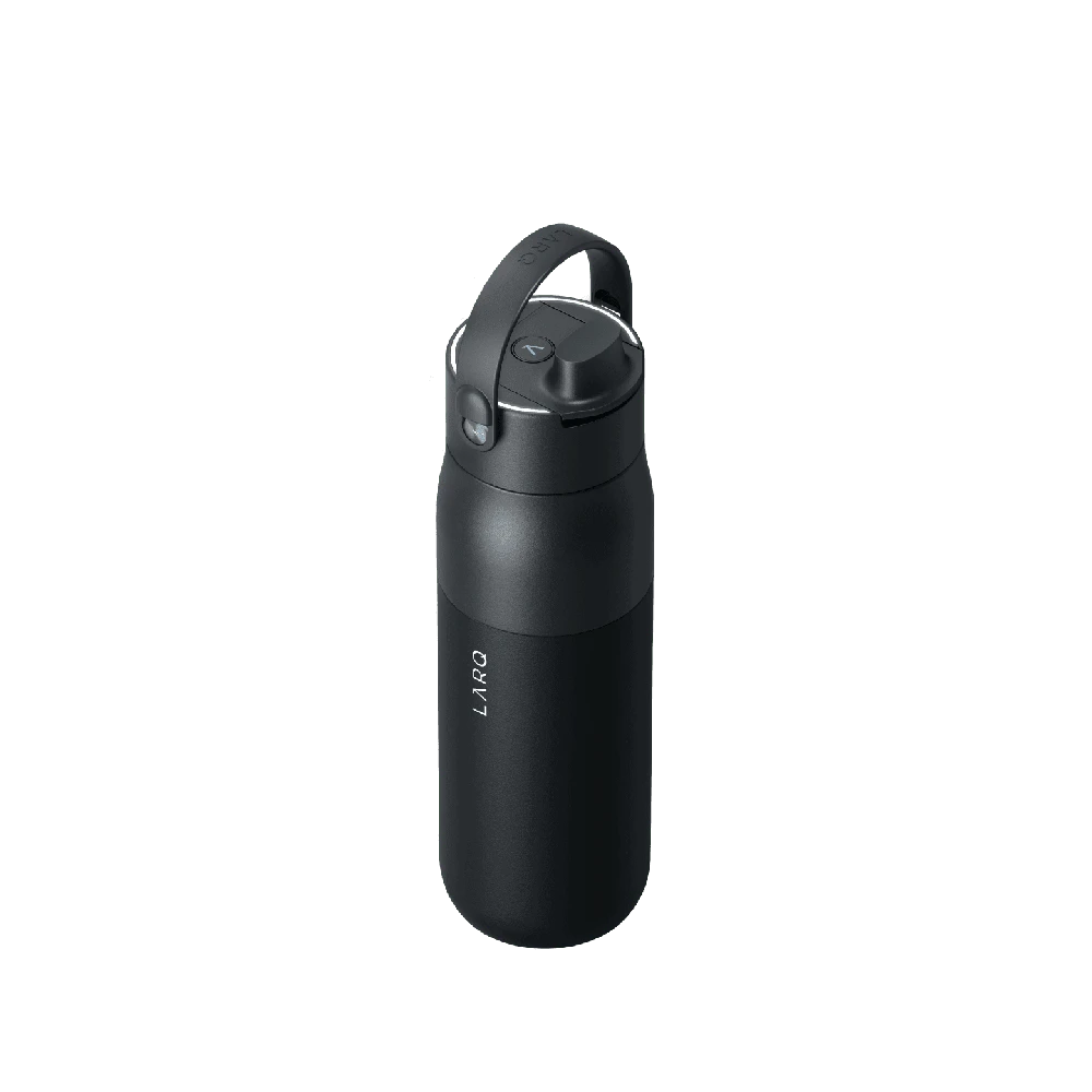 Carruzzo LARQ Gertuvė PureVis™ 2, obsidiano juodos spalvos, 680 ml