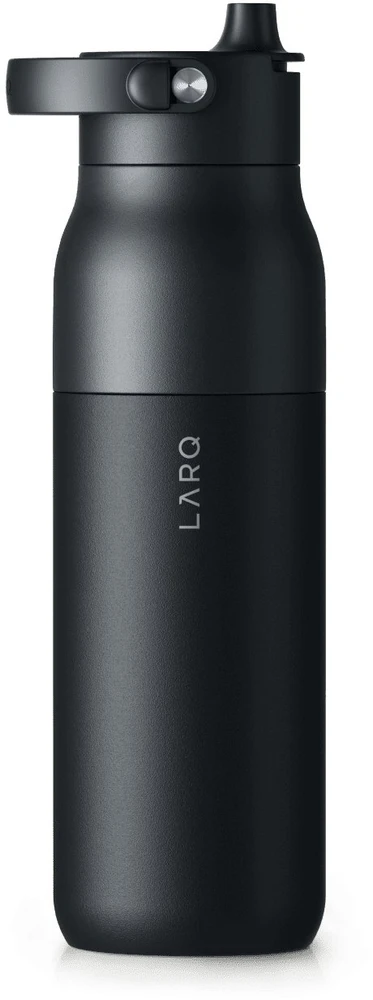 Carruzzo LARQ Gertuvė PureVis™ 2, obsidiano juodos spalvos, 680 ml