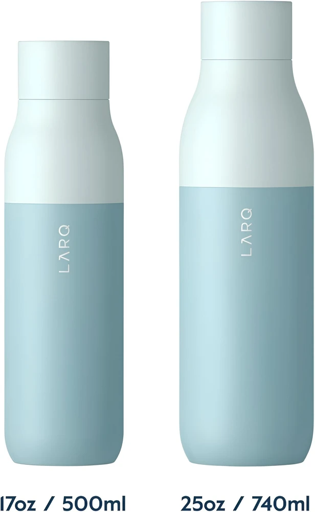 LARQ Insulated Bottle Twist Top Gertuvė, mėtų spalvos, 500ml