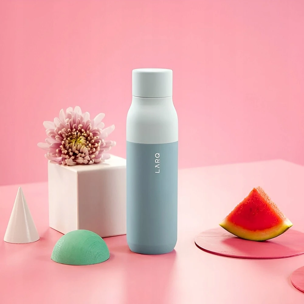 LARQ Insulated Bottle Twist Top Gertuvė, mėtų spalvos, 500ml