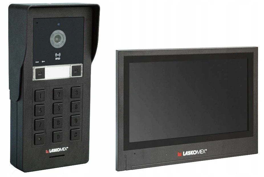 Carruzzo 2 laidų IP vaizdo domofono komplektas GEMINI SET