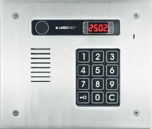 Laskomex CP-2513R INOX garso skydelis HORIZONTAL RFID