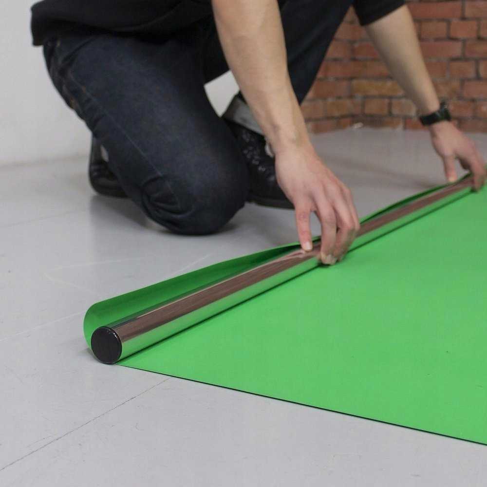 Lastolite grindų fono vinilo juostelė 1,37x4m Chroma Key žalia