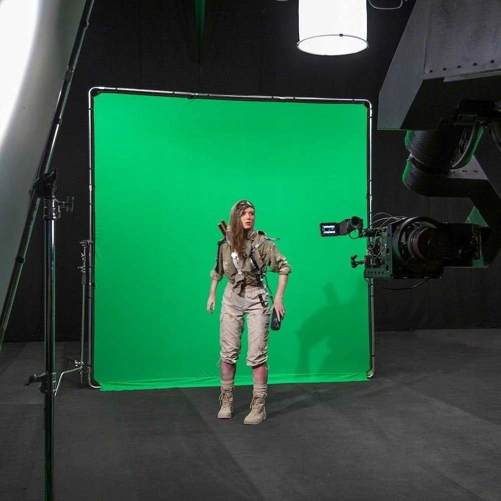 Studio įranga - Lastolite StudioLink Chroma žalia 3x3m rinkinys