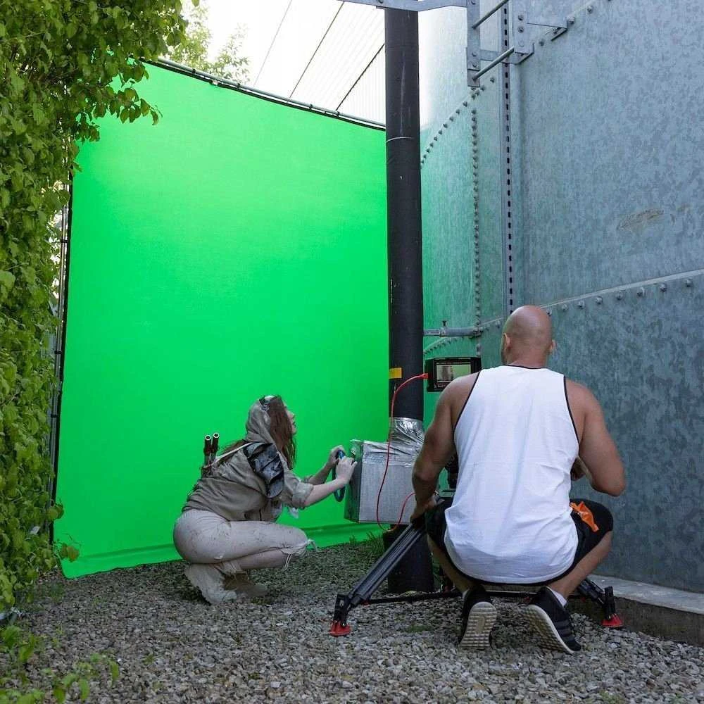 Studio įranga - Lastolite StudioLink Chroma žalia 3x3m rinkinys