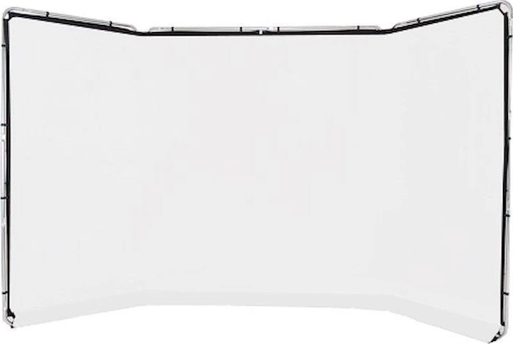 Fotografijos fonas - Lastolite Tło Panoramic 4m Frame Baltas