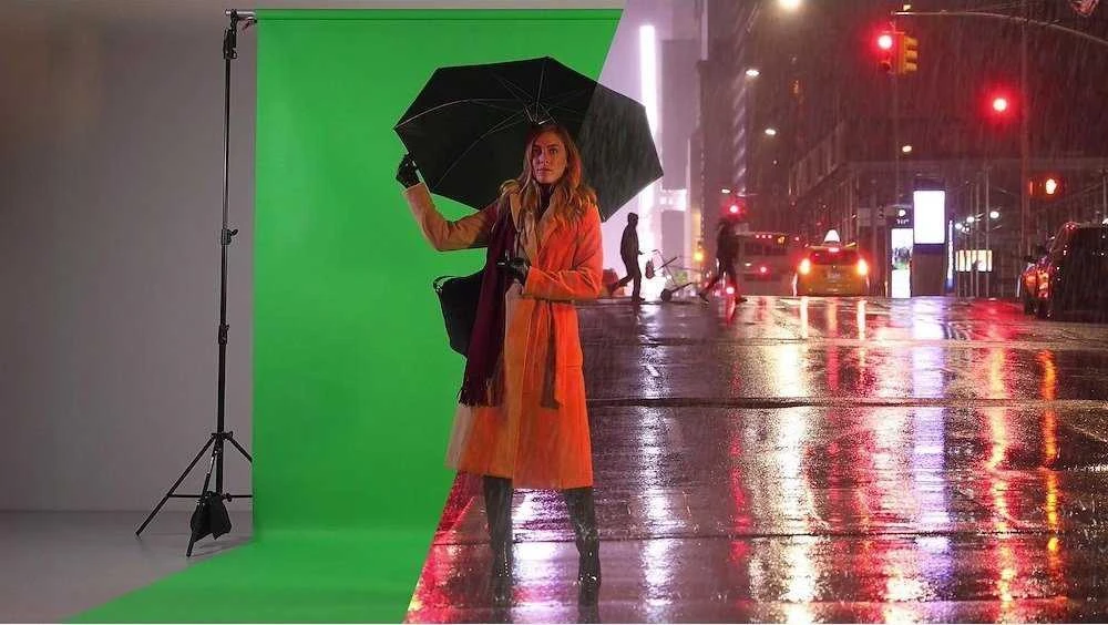 Lastolite Tło Vinyl 2,75x6m Chroma Key Žalias