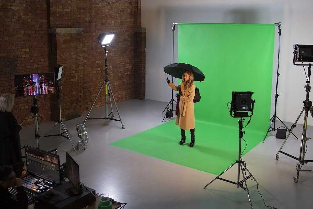 Lastolite Tło Vinyl 2,75x6m Chroma Key Žalias
