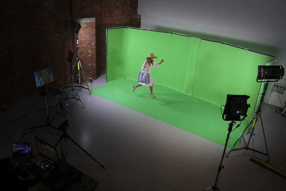 Lastolite Tło Vinyl 2,75x6m Chroma Key Žalias