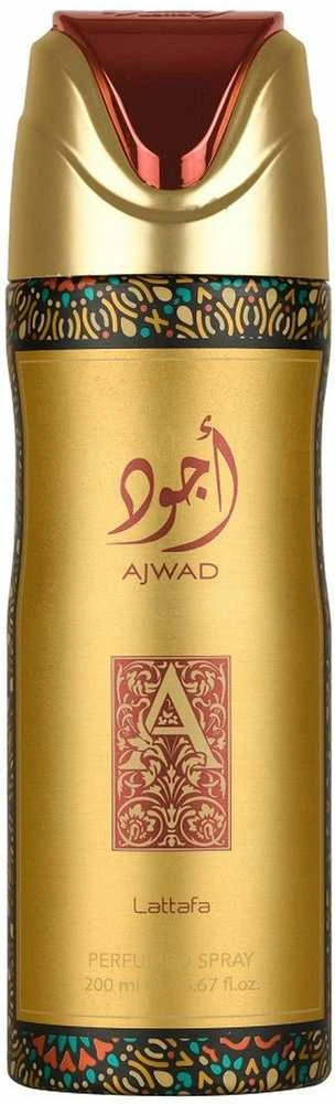 Lattafa Ajwad Perfumed Body Purškiklis parfumuotas dezodorantas, 200 ml