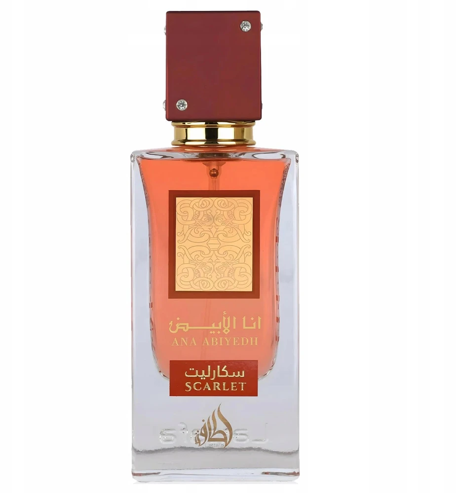 Lattafa Ana Abiyedh Scarlet EDP parfumuotas vanduo unisex, 60 ml