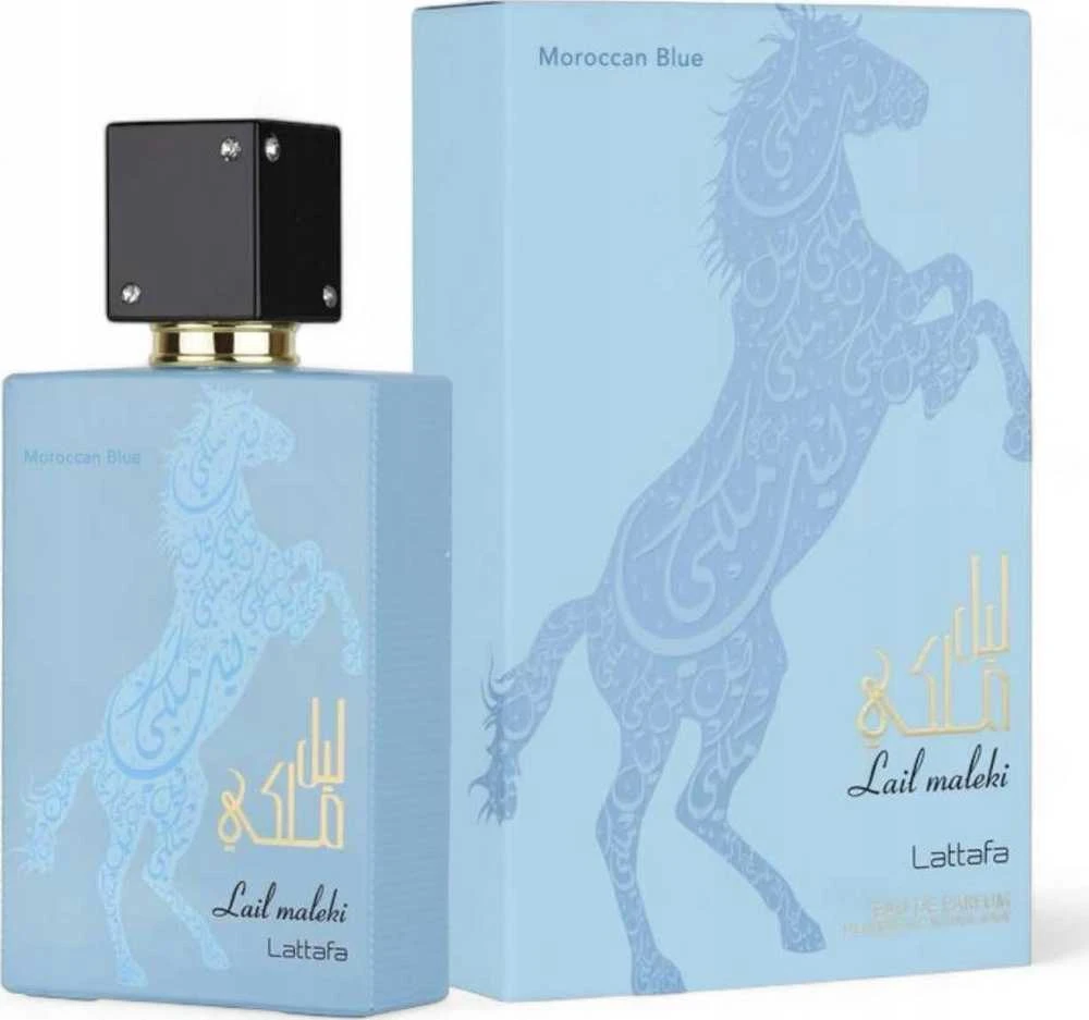 Lattafa Lail Maleki Moroccon Mėlyna EDP parfumuotas vanduo unisex, 100 ml